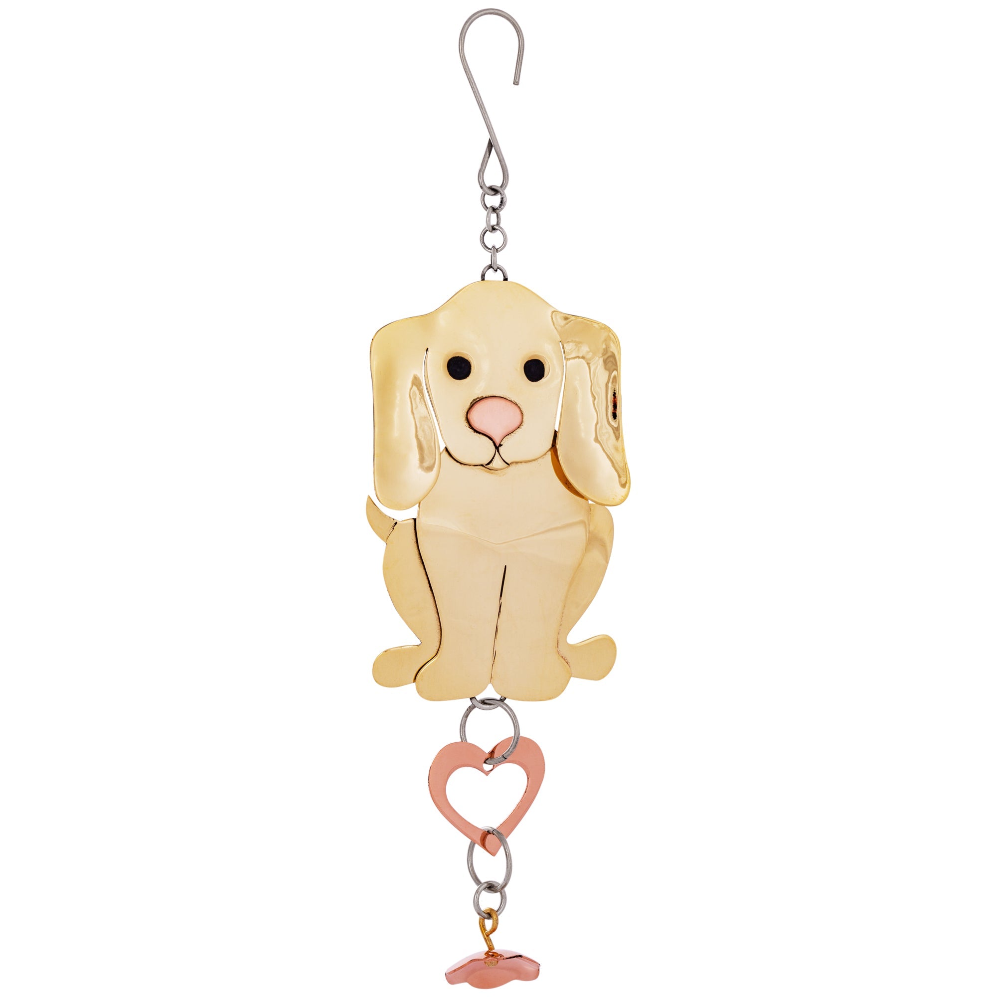Puppy Mixed Metal Ornament - Aaria Tees Aaria Tees