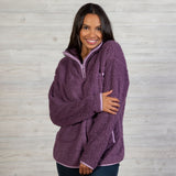 Cozy Paw Plush Sherpa Fleece Pullover - Aaria Tees Aaria Tees