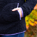 Cozy Paw Plush Sherpa Fleece Pullover - Aaria Tees Aaria Tees