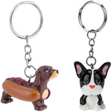 Happy Dog Keychain - Aaria Tees Aaria Tees