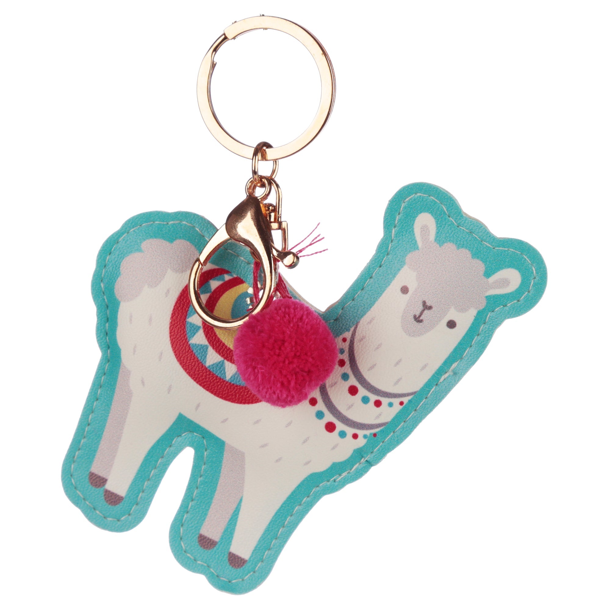 Llamapalooza Keychain - Aaria Tees Aaria Tees