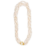 Swirling Strands Freshwater Pearl Necklace - Aaria Tees Aaria Tees