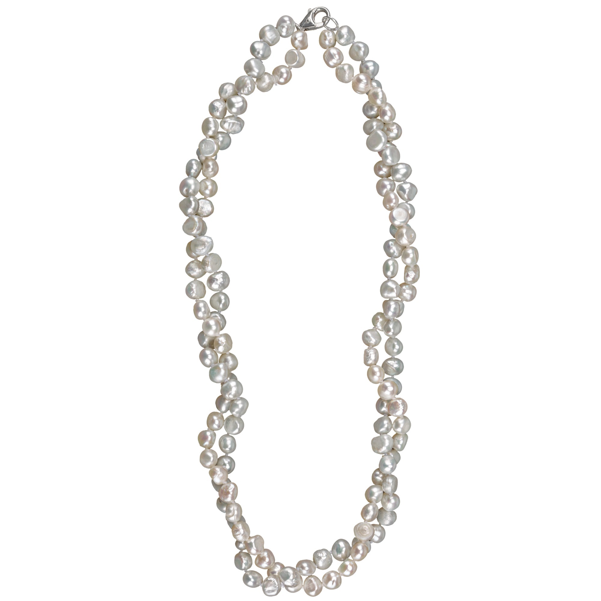Freshwater Pearl Double Strand Necklace - Aaria Tees Aaria Tees