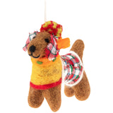 Festive Pet Felt Ornament - Aaria Tees Aaria Tees