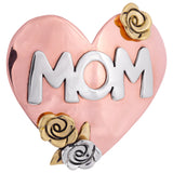 Best Mom Mixed Metal Pin - Aaria Tees Aaria Tees