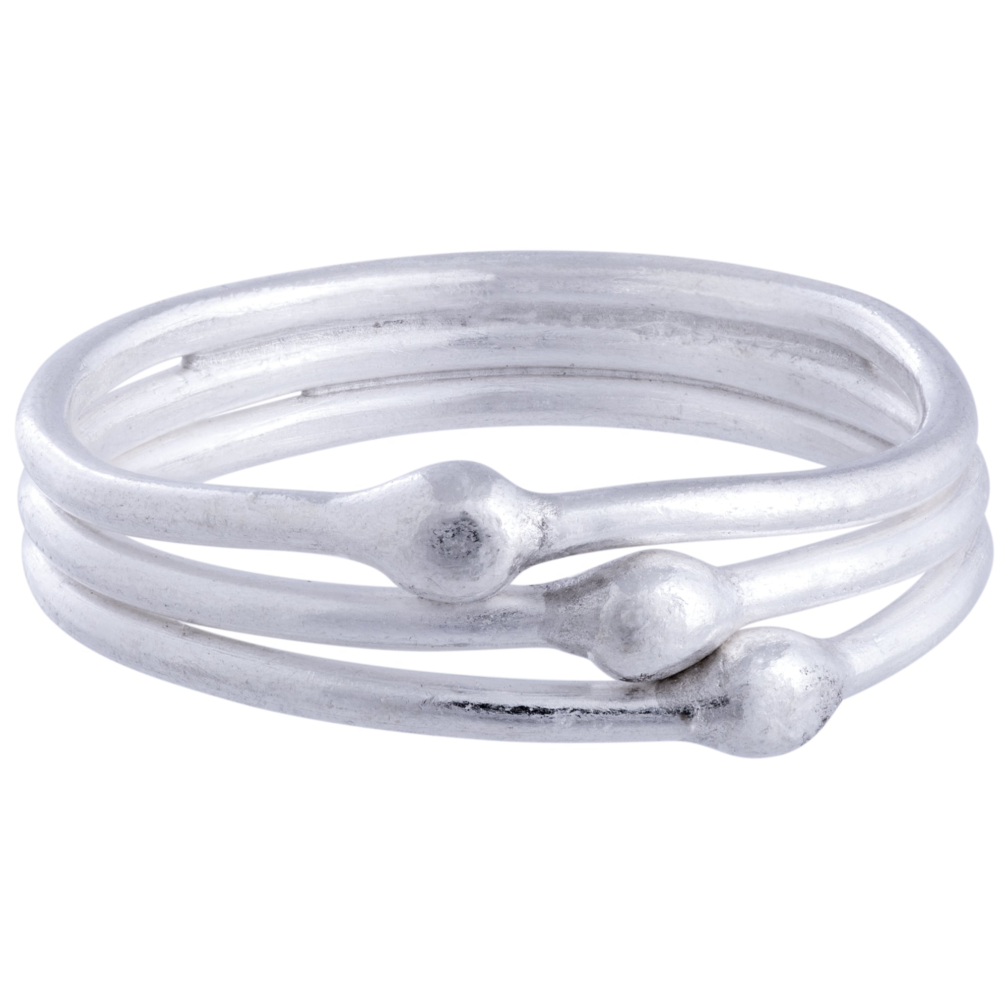 Tiny Dots Sterling Silver Ring - Aaria Tees Aaria Tees