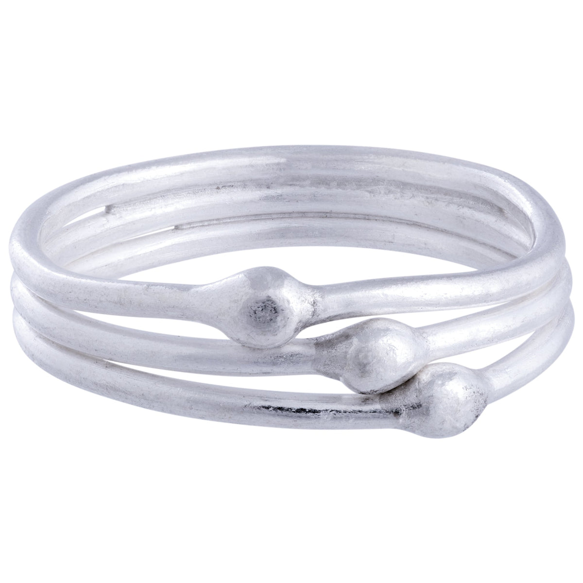Tiny Dots Sterling Silver Ring - Aaria Tees