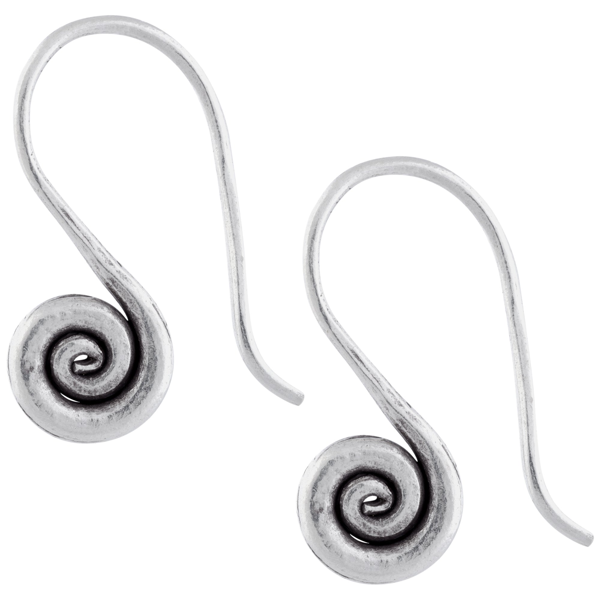 Small Swirl Sterling Silver Earrings - Aaria Tees Aaria Tees