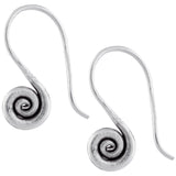 Small Swirl Sterling Silver Earrings - Aaria Tees Aaria Tees