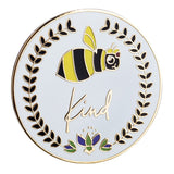 Bee Kind Enamel Pin - Aaria Tees Aaria Tees