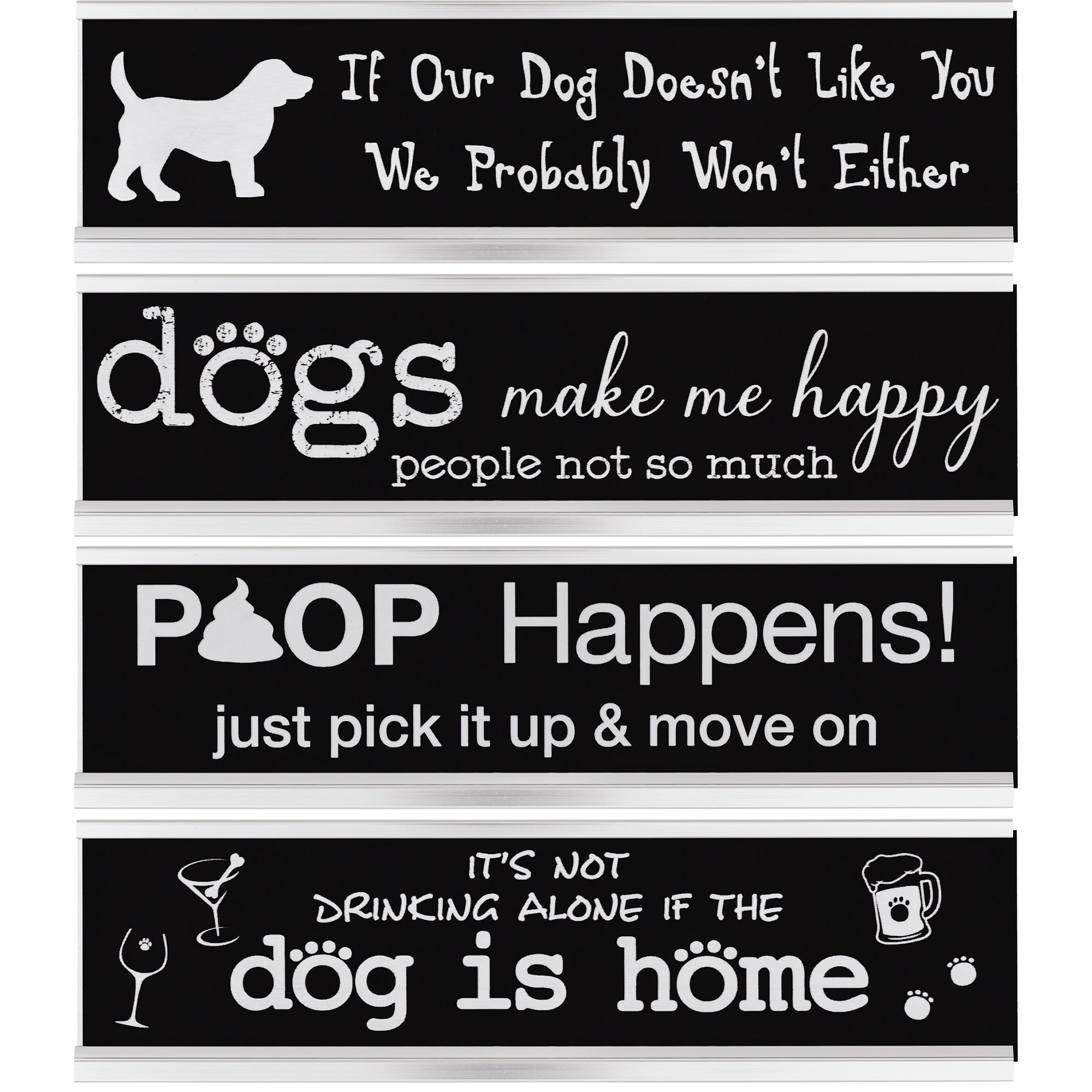 Dog Life Desk Sign - Aaria Tees Aaria Tees