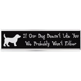 Dog Life Desk Sign - Aaria Tees Aaria Tees