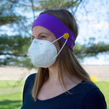 2-in-1 Headband for Face Mask - Aaria Tees Aaria Tees