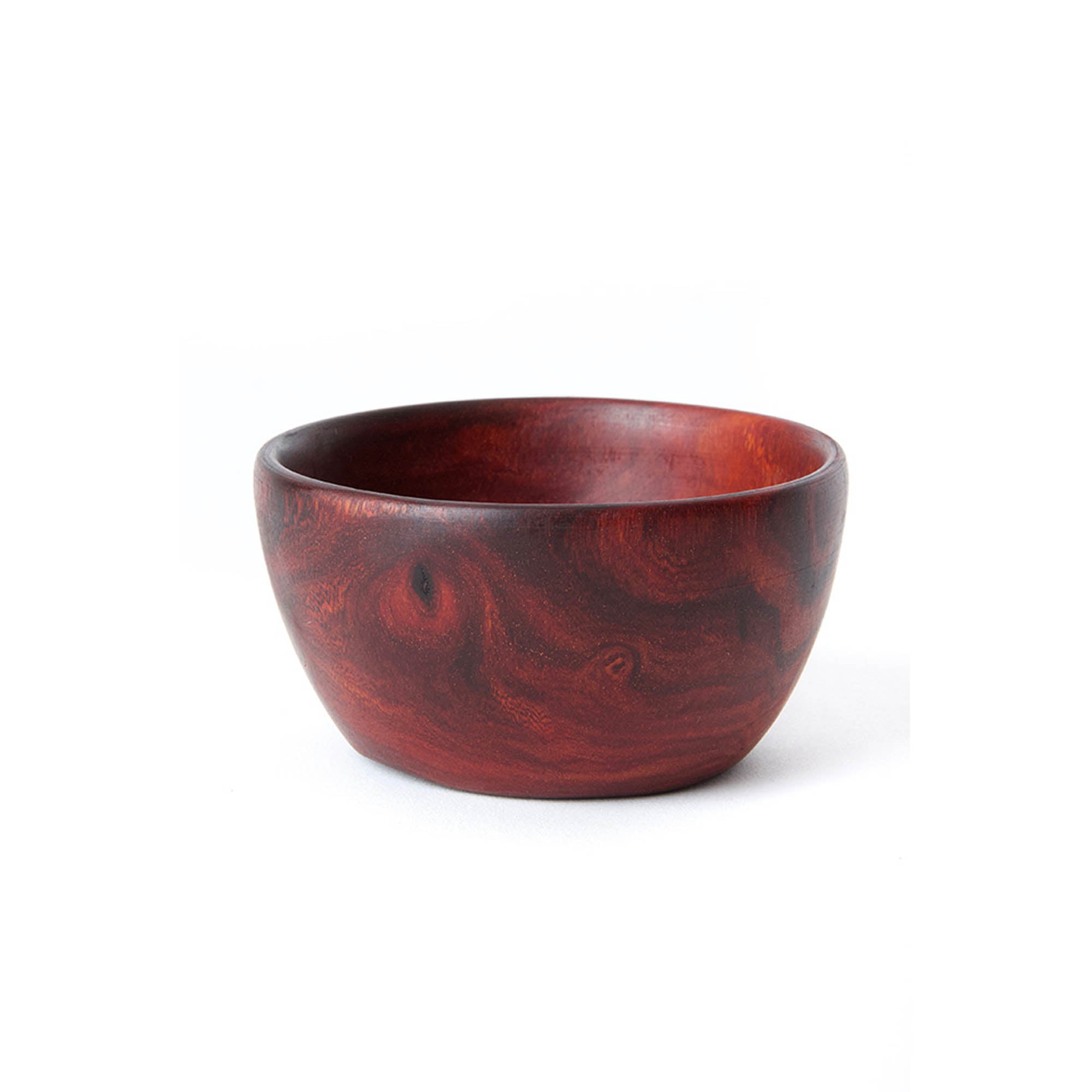 Hand-Carved Small Zambezi Teak Bowl - Aaria Tees Aaria Tees