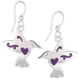 Whimsical Hummingbird Earrings - Aaria Tees Aaria Tees