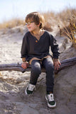 Ribbed bamboo crew Aaria Tees