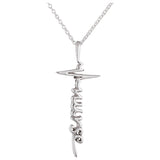 Healthcare Superhero Sterling Silver Necklace - Aaria Tees Aaria Tees