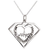 Healthcare Superhero Sterling Silver Necklace - Aaria Tees Aaria Tees