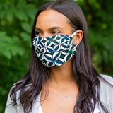 Patterned Fair Trade Cloth Face Mask - Aaria Tees Aaria Tees