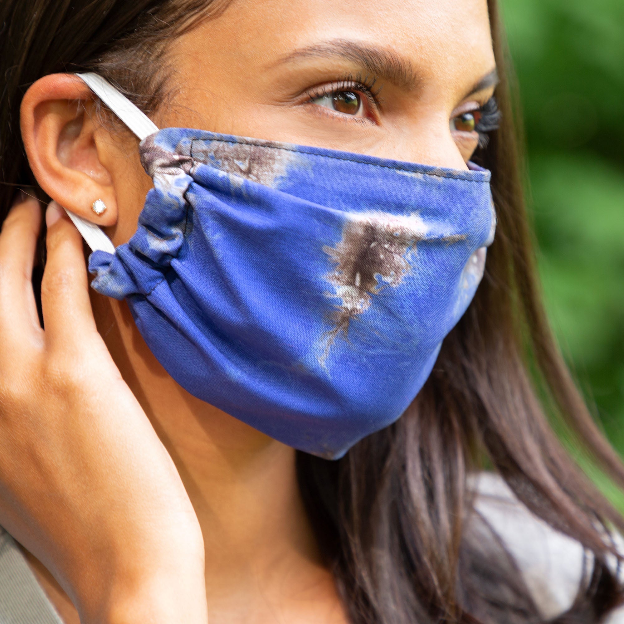 Patterned Fair Trade Cloth Face Mask - Aaria Tees Aaria Tees