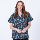 Pawsitivley Lovely Scrub Top - Aaria Tees Aaria Tees