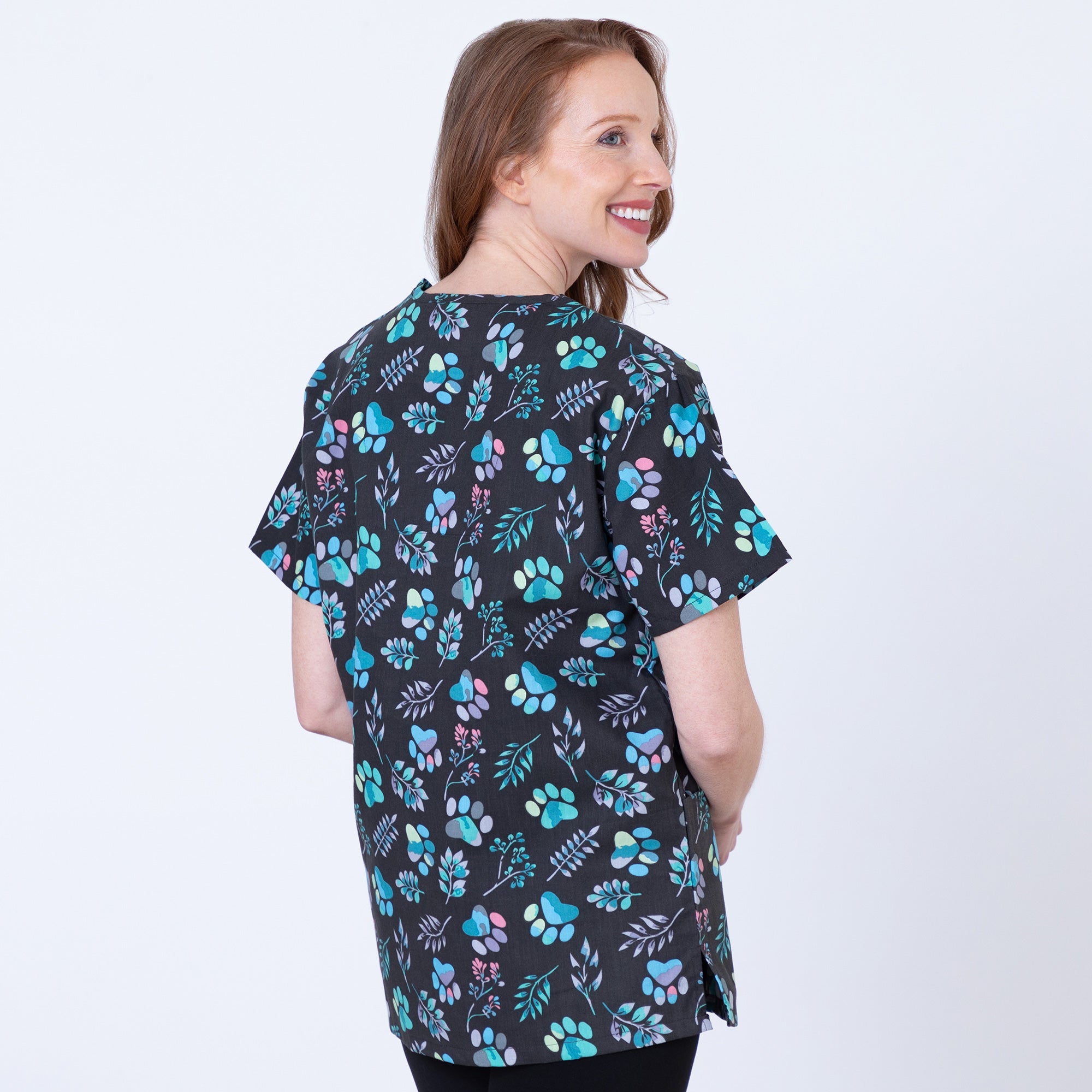 Pawsitivley Lovely Scrub Top - Aaria Tees Aaria Tees