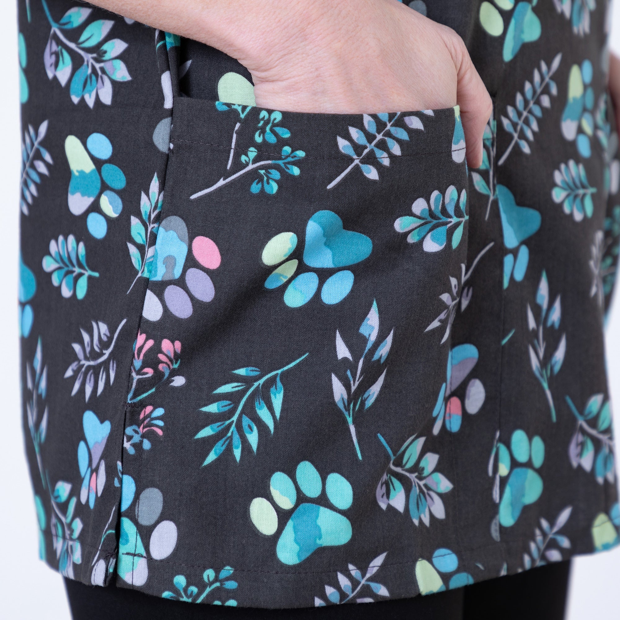 Pawsitivley Lovely Scrub Top - Aaria Tees Aaria Tees