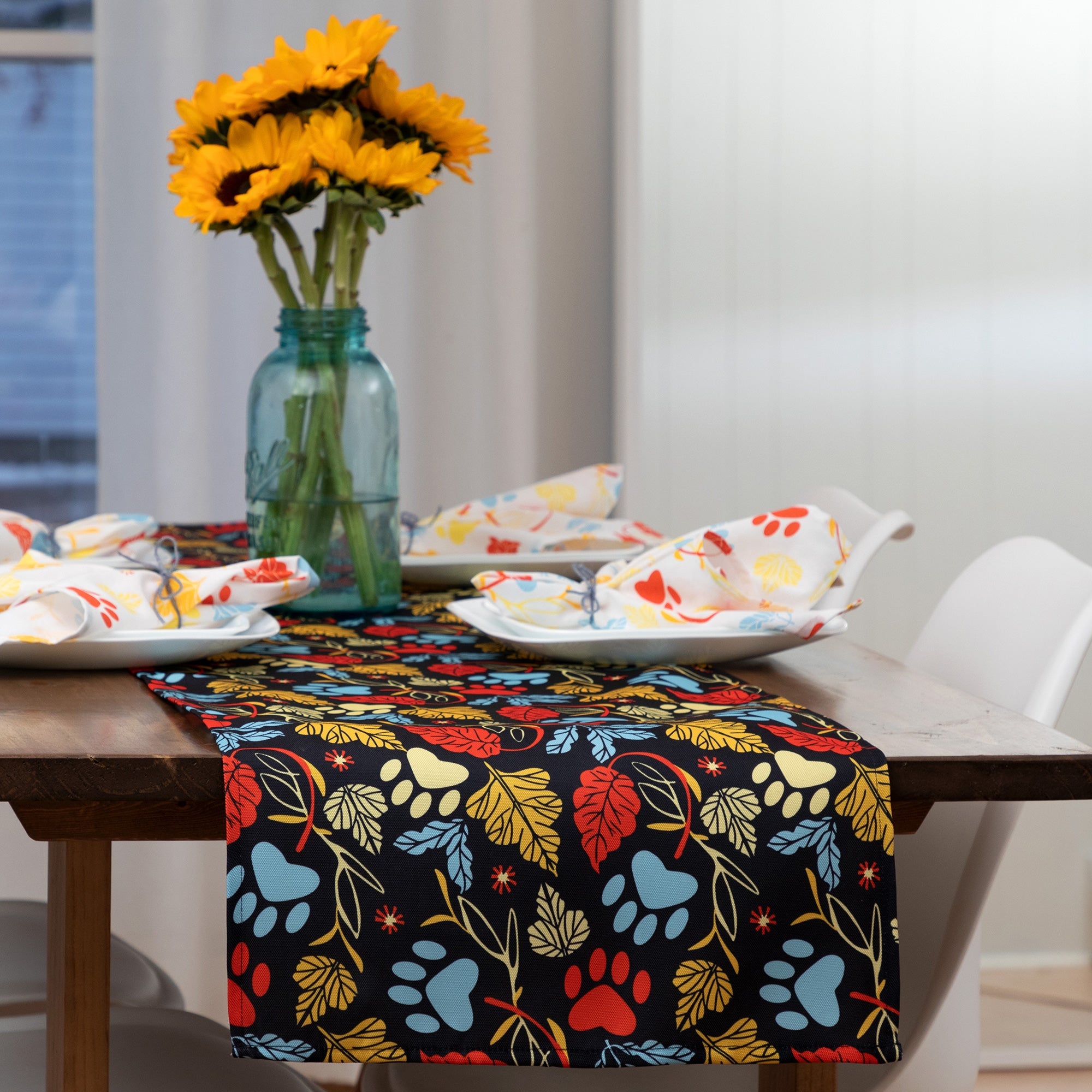 Patterned Table Runner - Aaria Tees Aaria Tees