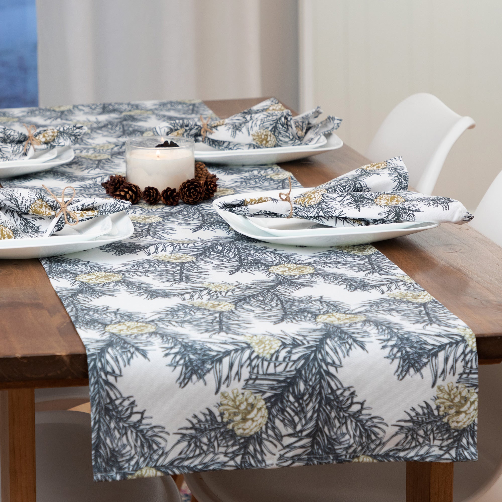 Patterned Table Runner - Aaria Tees Aaria Tees