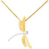 Three-Dimensional Dragonfly Necklace - Aaria Tees Aaria Tees