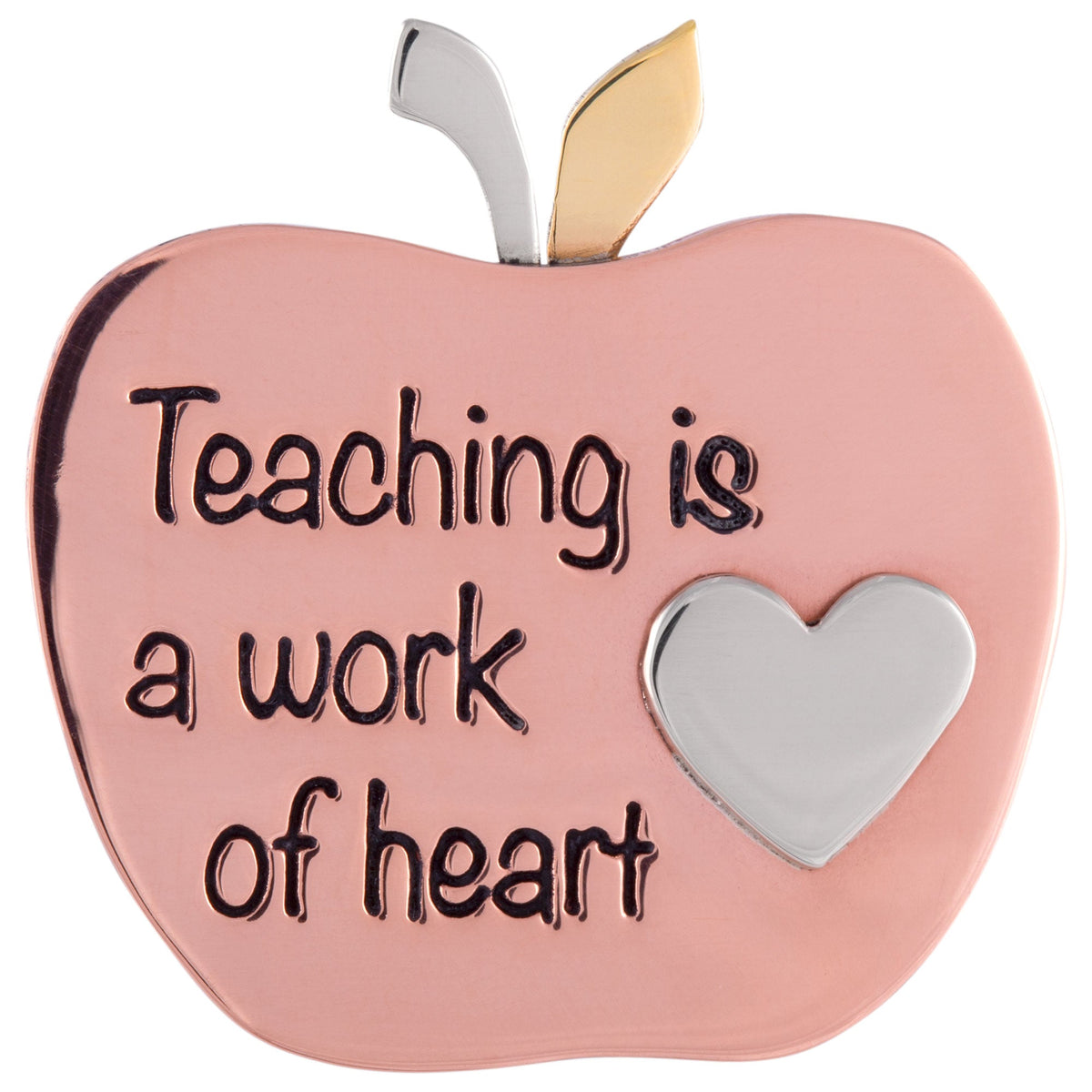 Work of Heart Teacher Appreciation Pin - Aaria Tees