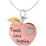 Teacher Appreciation Mixed Metal Necklace - Aaria Tees Aaria Tees