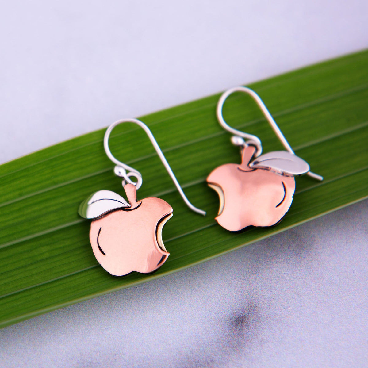 Teacher Appreciation Apple Earrings - Aaria Tees