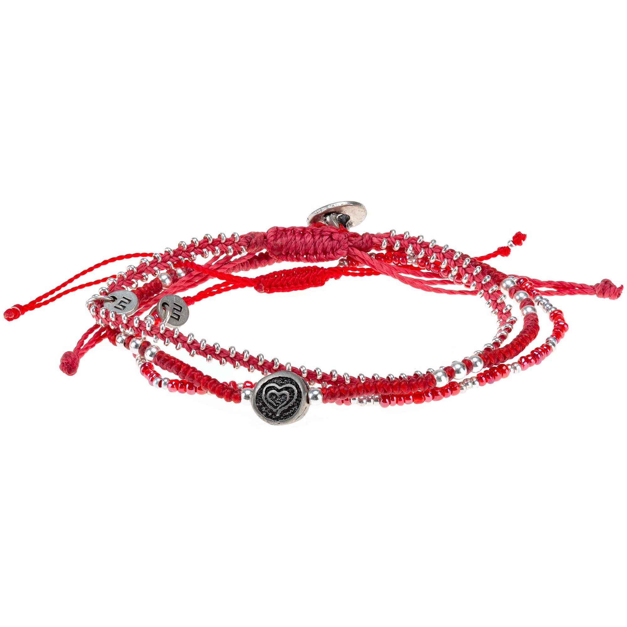 Love is Strong Wakami Woven Bracelet - Aaria Tees Aaria Tees