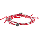 Love is Strong Wakami Woven Bracelet - Aaria Tees Aaria Tees
