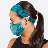 Pretty Pattern Face Mask & Headband - Aaria Tees Aaria Tees