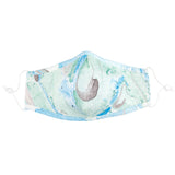Marbleous Color Face Mask & Headband - Aaria Tees Aaria Tees