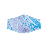 Marbleous Color Face Mask & Headband - Aaria Tees Aaria Tees