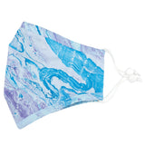 Marbleous Color Face Mask & Headband - Aaria Tees Aaria Tees
