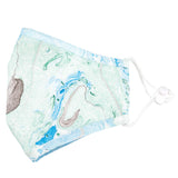 Marbleous Color Face Mask & Headband - Aaria Tees Aaria Tees