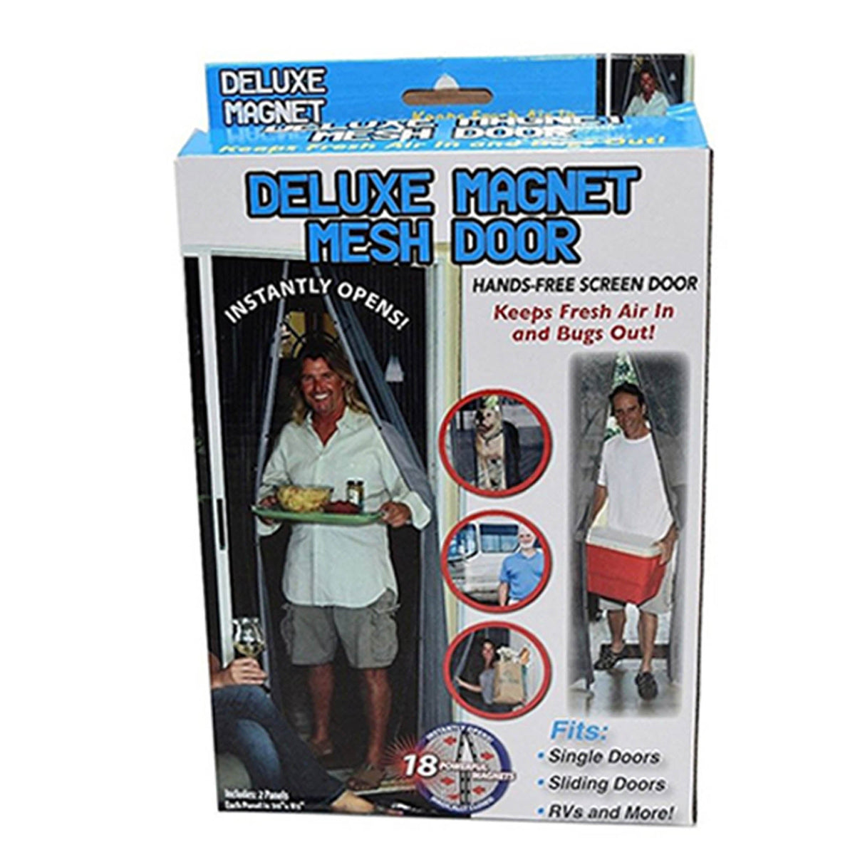 Deluxe Magnet Mesh Door - Aaria Tees