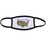 Colorful & Cute Cotton Face Mask - Aaria Tees Aaria Tees