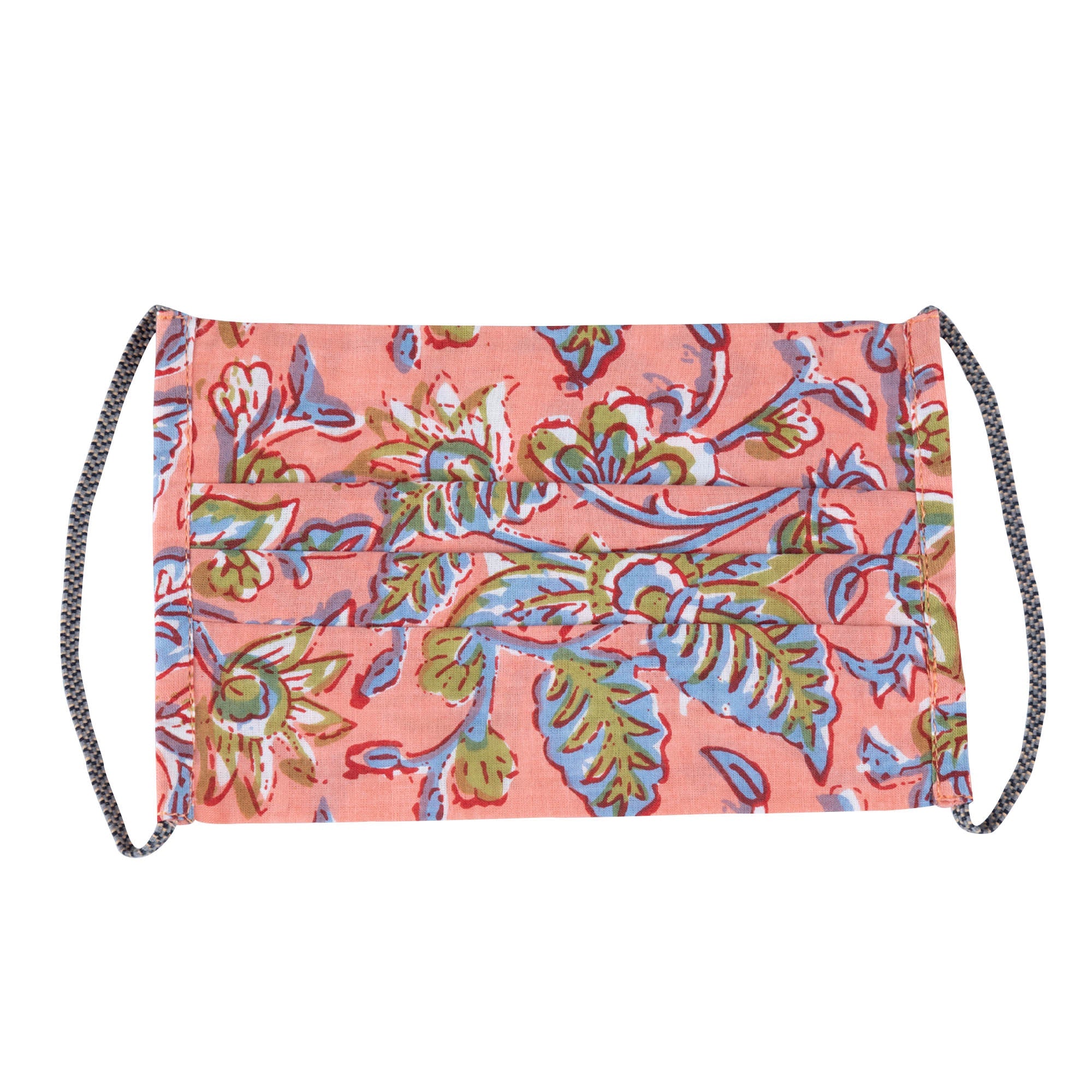 Jal Mahal Block Print Face Masks - Set of 3 - Aaria Tees Aaria Tees