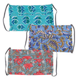 Jal Mahal Block Print Face Masks - Set of 3 - Aaria Tees Aaria Tees