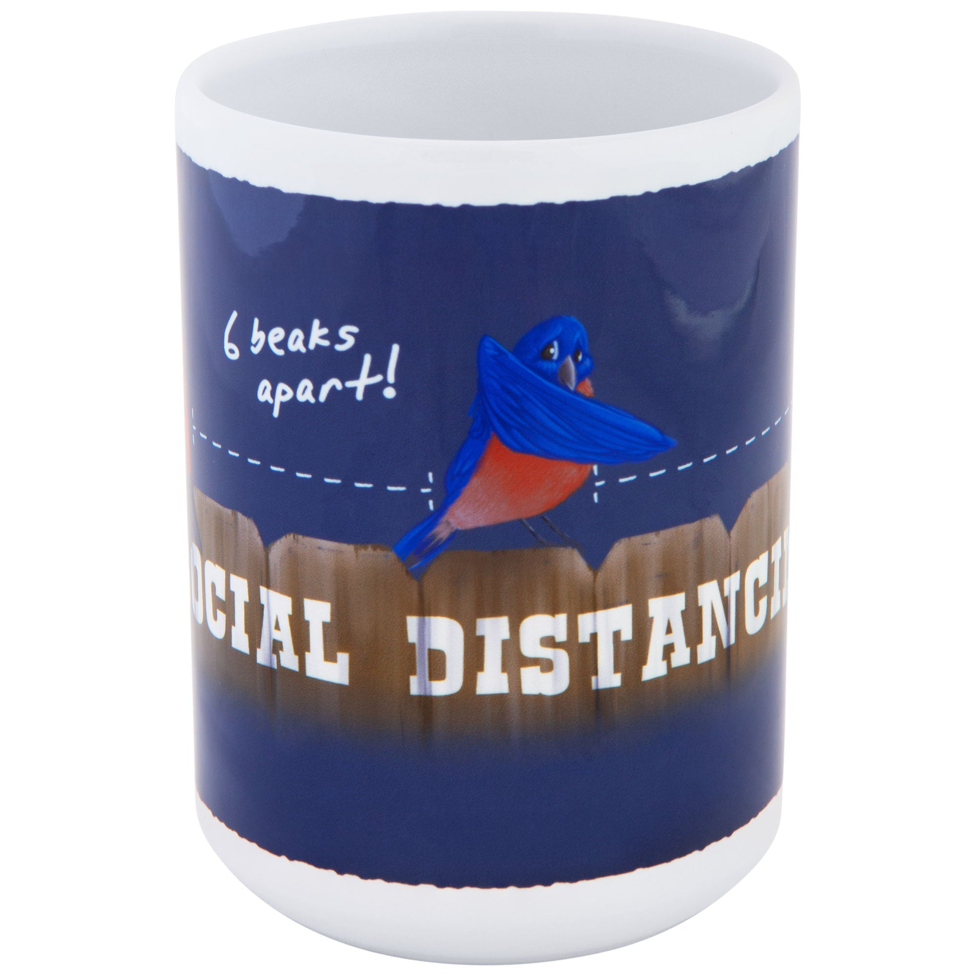 Social Distancing Bird Mug - Aaria Tees Aaria Tees