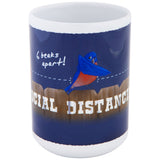 Social Distancing Bird Mug - Aaria Tees Aaria Tees