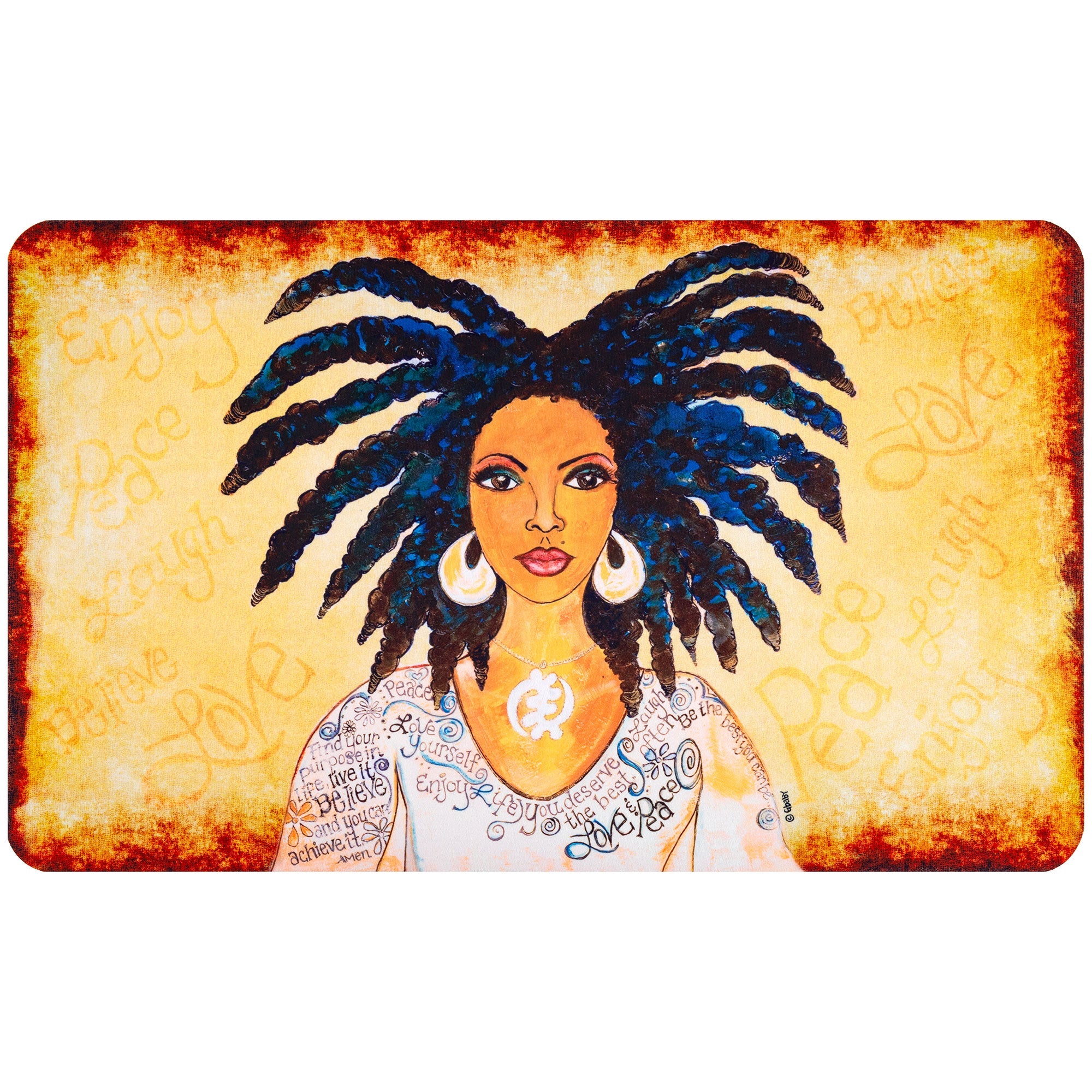 Shades Of Color Floor Mat - Aaria Tees Aaria Tees