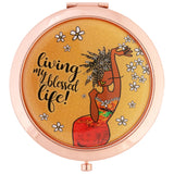 Shades of Color Magnetic Compact Mirror - Aaria Tees Aaria Tees