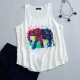 Elephant Love Tank Top - Aaria Tees Aaria Tees