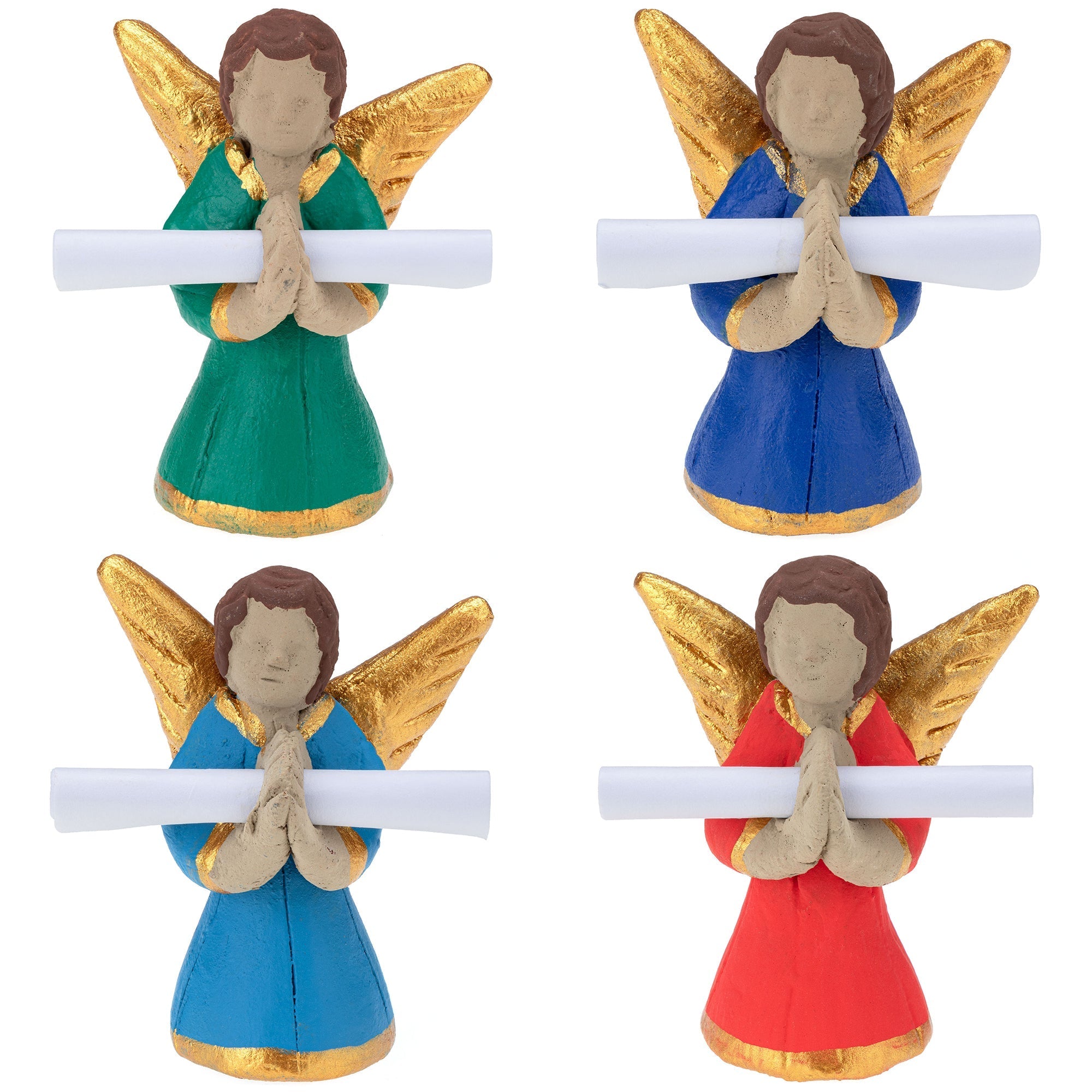 Ceramic Messenger Angel Figurine - Aaria Tees Aaria Tees